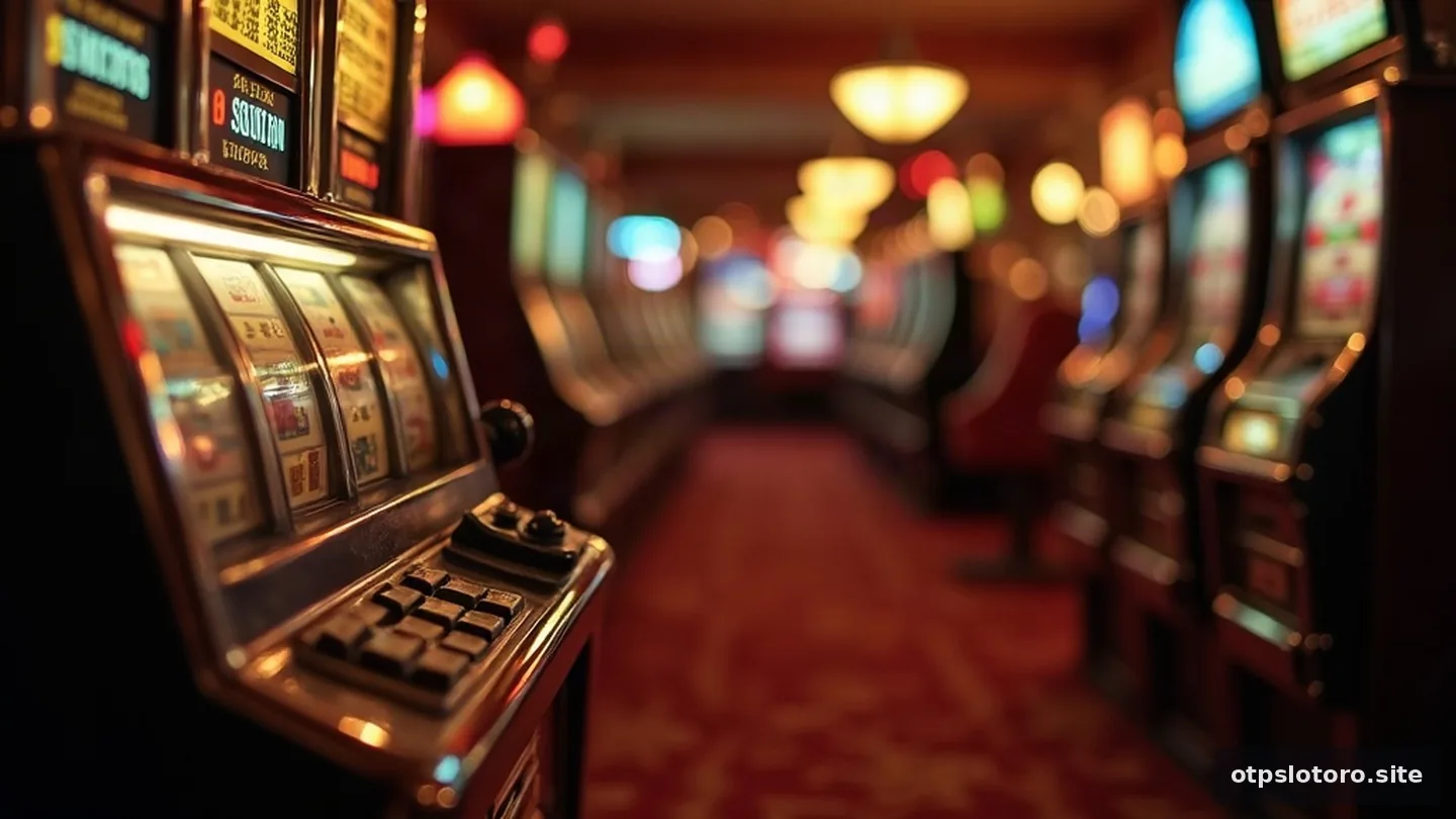 Nyerőgép villogó fényekkel, ami a casino news, new slots, bonus, jackpot news, book of ra témát illusztrálja